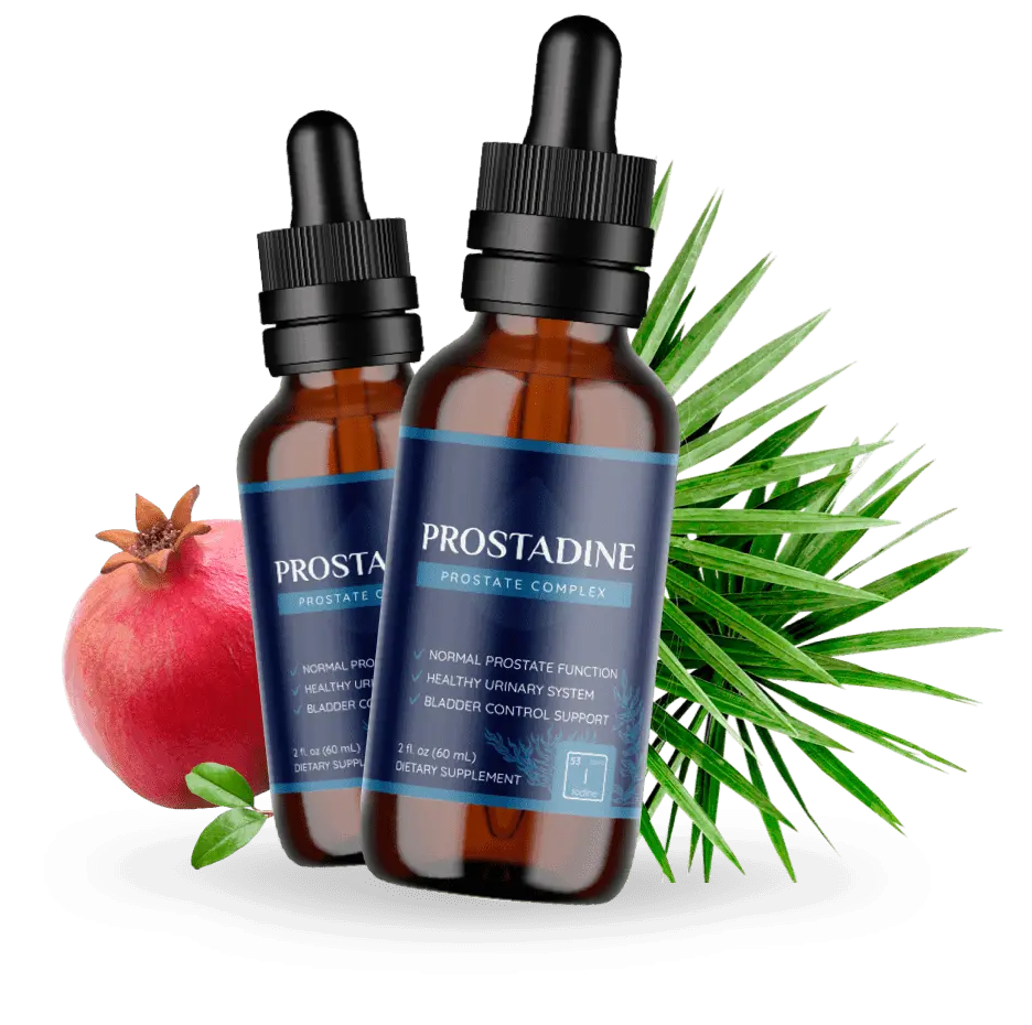 prostadine official website bottle with ingredients